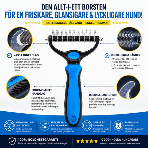 PälsMaster- tar bort långt hår ifrån hundar & katter